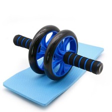 Premium Ab Roller Wheel Knee Pad For Abdominal Exercise Dual Fitness