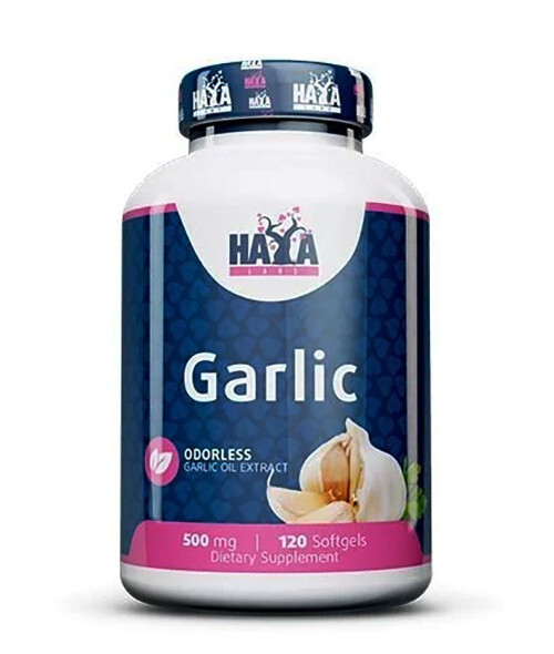 Garlic Oil Extract 500mg 120 Softgels Odorless Garlic Immune System Cholesterol