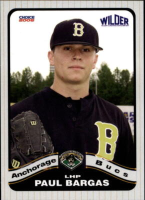 2008 Anchorage Bucs Choice #3 Paul Bargas 