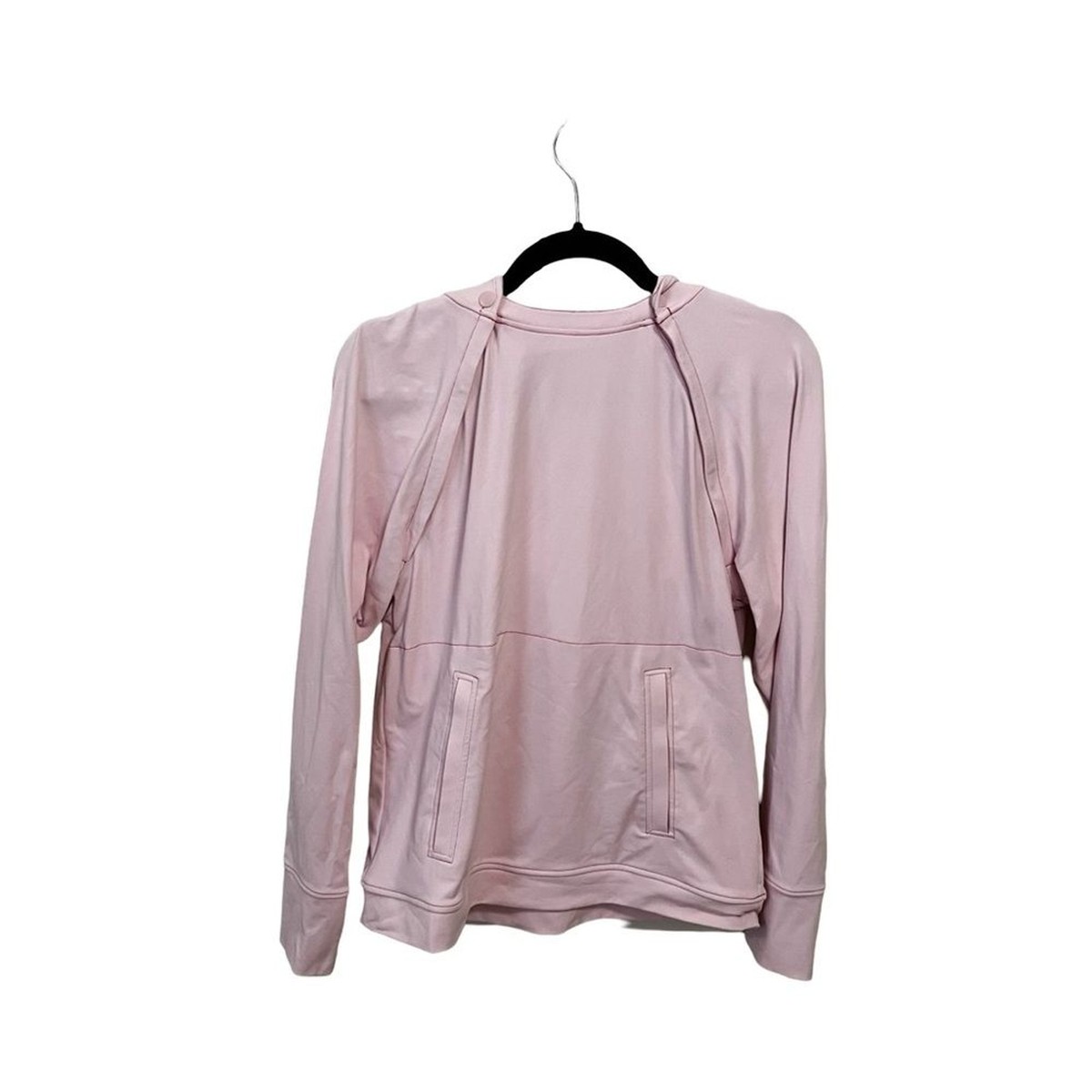 Care+Wear x Oscar de la Renta Port Access Hoodie Pink Sweatshirt Sz S View 2