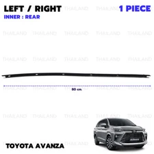 For Toyota Avanza F65 F651 2012 - 19 Weatherstrip Rear Lh/Rh Door Glass Inner