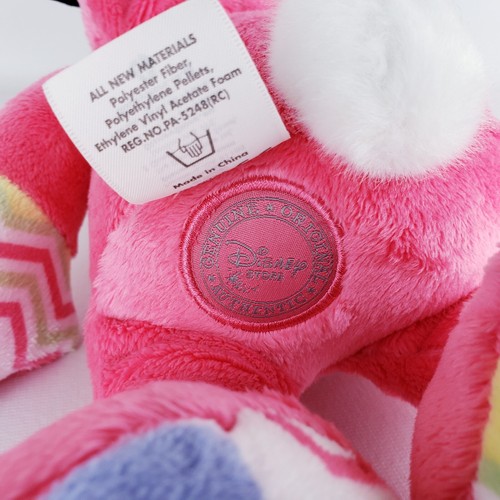 Disney Store MINNIE MOUSE CONEJITO DE PASCUA ROSA 15" PELUCHE ANIMAL Usado - Imagen 7 de 8