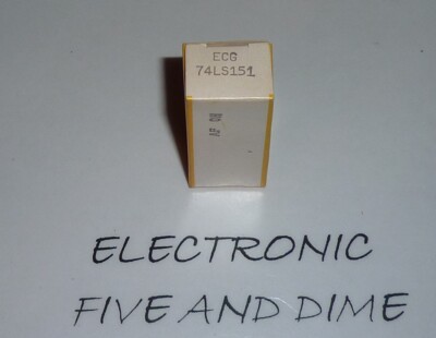 ECG74LS151	IC-TTL 1OF8 DATA SELECTOR 1