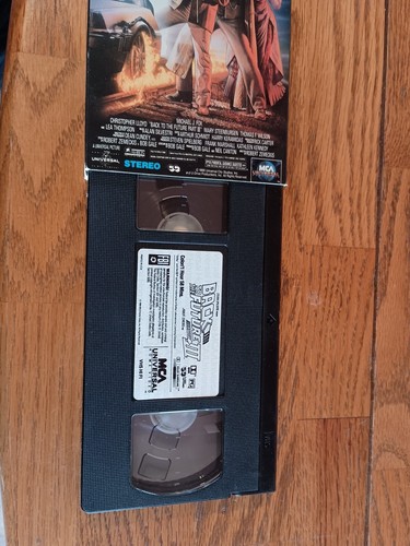Back to the Future Trilogy and the Secrets of the Trilogy (VHS, 1991, Limited... - Picture 10 of 18
