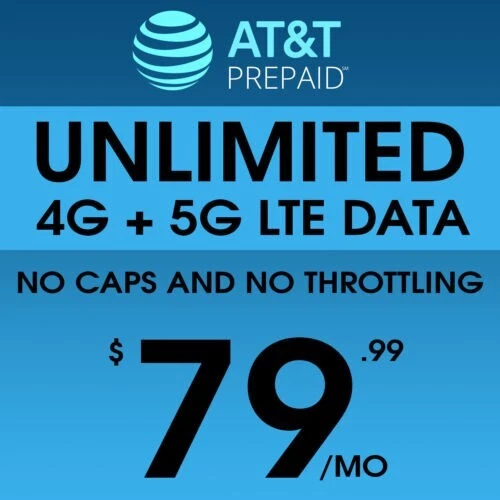 Business Enterprise Unlimited Data Plan Rental AT&T Sim Card 4G LTE 5G Hotspot - Image 2 of 2
