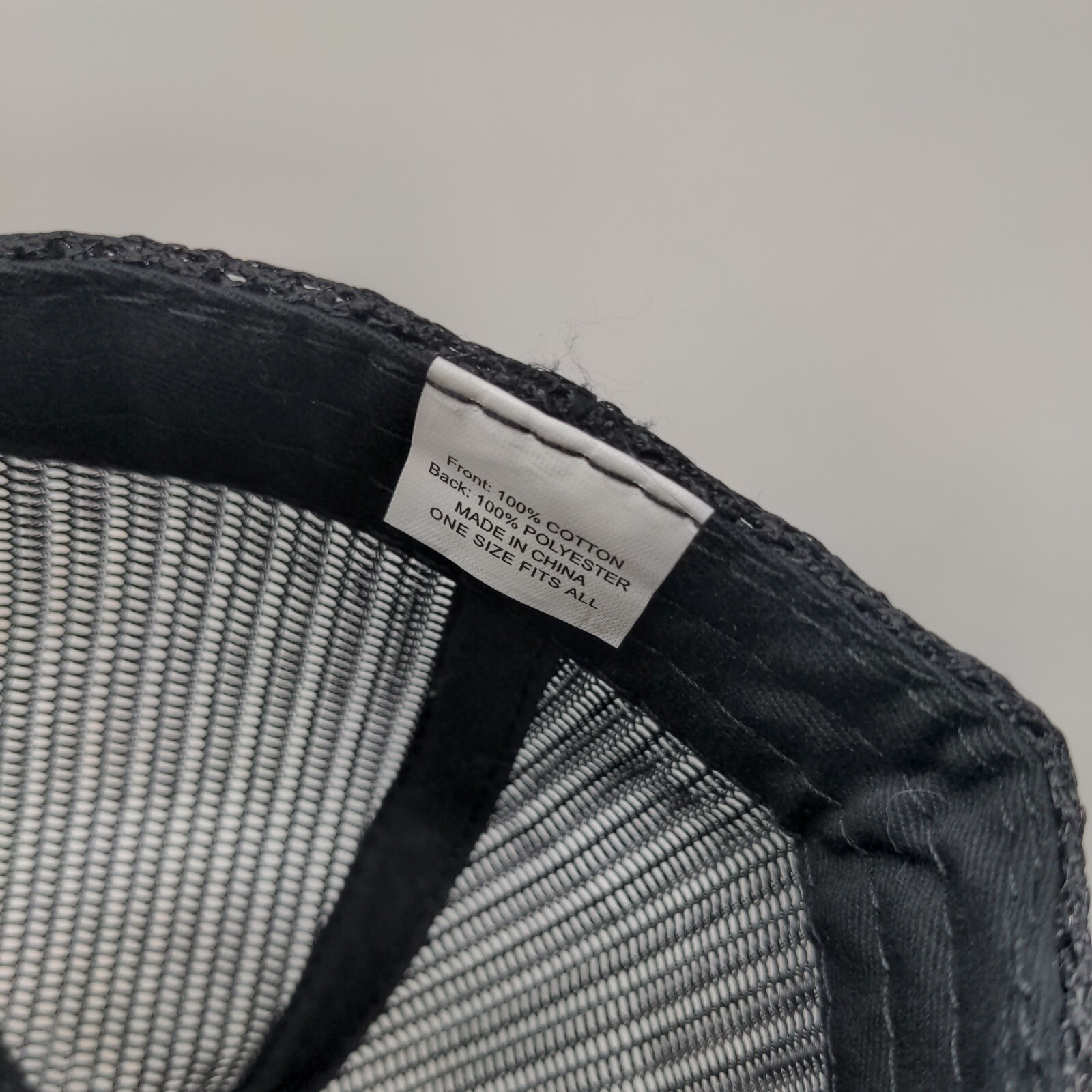 Camp Chef Leather Patch Snapback Trucker Hat Blac… - image 7