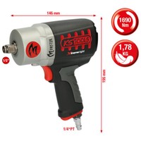 KS Tools Monster Hochleistungs-Druckluft-Schlagschrauber 1690NM Monster