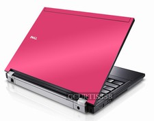 HOT PINK Vinyl Lid Skin Cover Decal fits Dell Latitude E4310 Laptop
