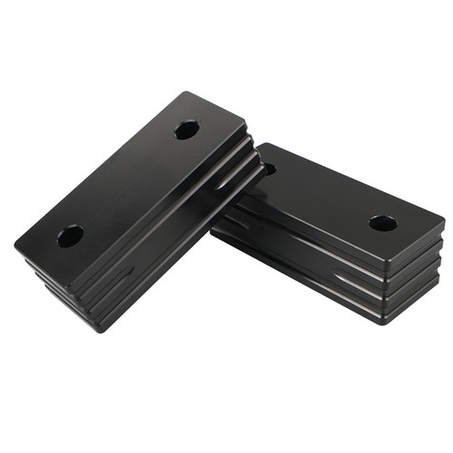 Juego de pares de elevadores espaciadores de capó BEVINSEE negros para Jeep Cherokee XJ 1984-2001 - Imagen 10 de 12