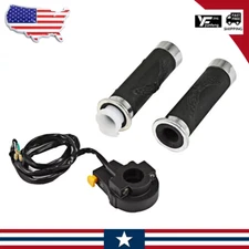 Handlebar Throttle Grips W/ Kill Switch for 49cc 66cc 80cc Motorized Bicycle