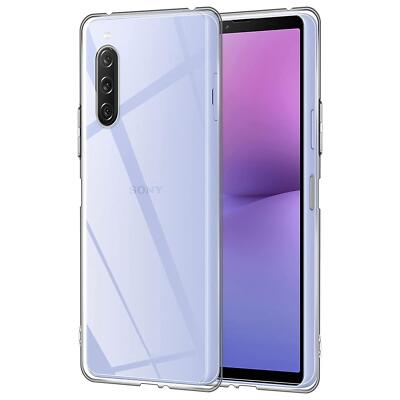 Schutz Hülle für Sony Xperia 10 V Handy Tasche Slim Silikon Cover TPU Back Case