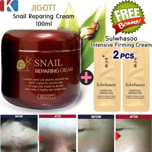 Best Snail Skin Care Cream 100ml + FREE Sulwhasoo Intensive Firming Cream 2pcs - Picture 1 of 11