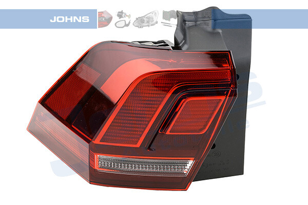 Johns Heckleuchte RüCkleuchte Links LED Passend FüR VW Tiguan AD1 AX1 BW2-image