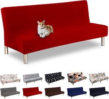 Copridivano 3 Posti Senza Braccioli Elasticizzato Universale Copridivano Letto