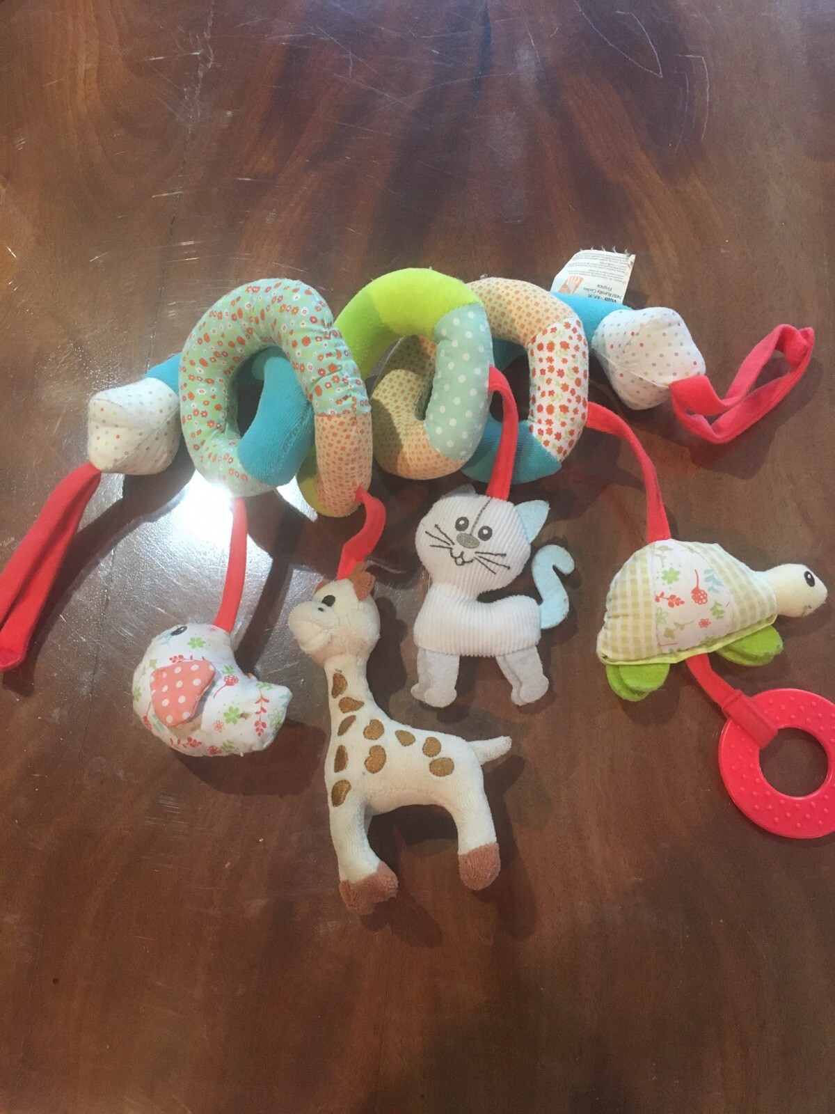 sophie la girafe activity spiral