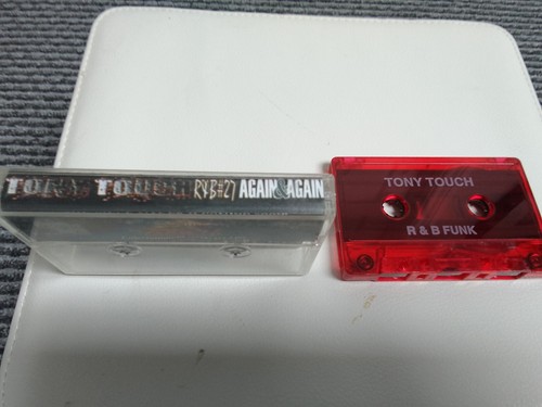 Tony Touch music cassette tape again & again R&B Funk red - Picture 3 of 5