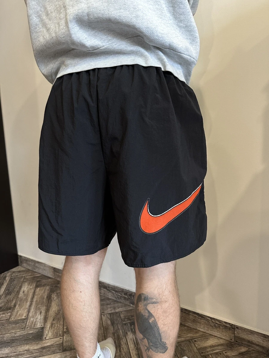 VINTAGE NIKE SHORTS BIG LOGO CENTRE LOGO SMALL LOGO