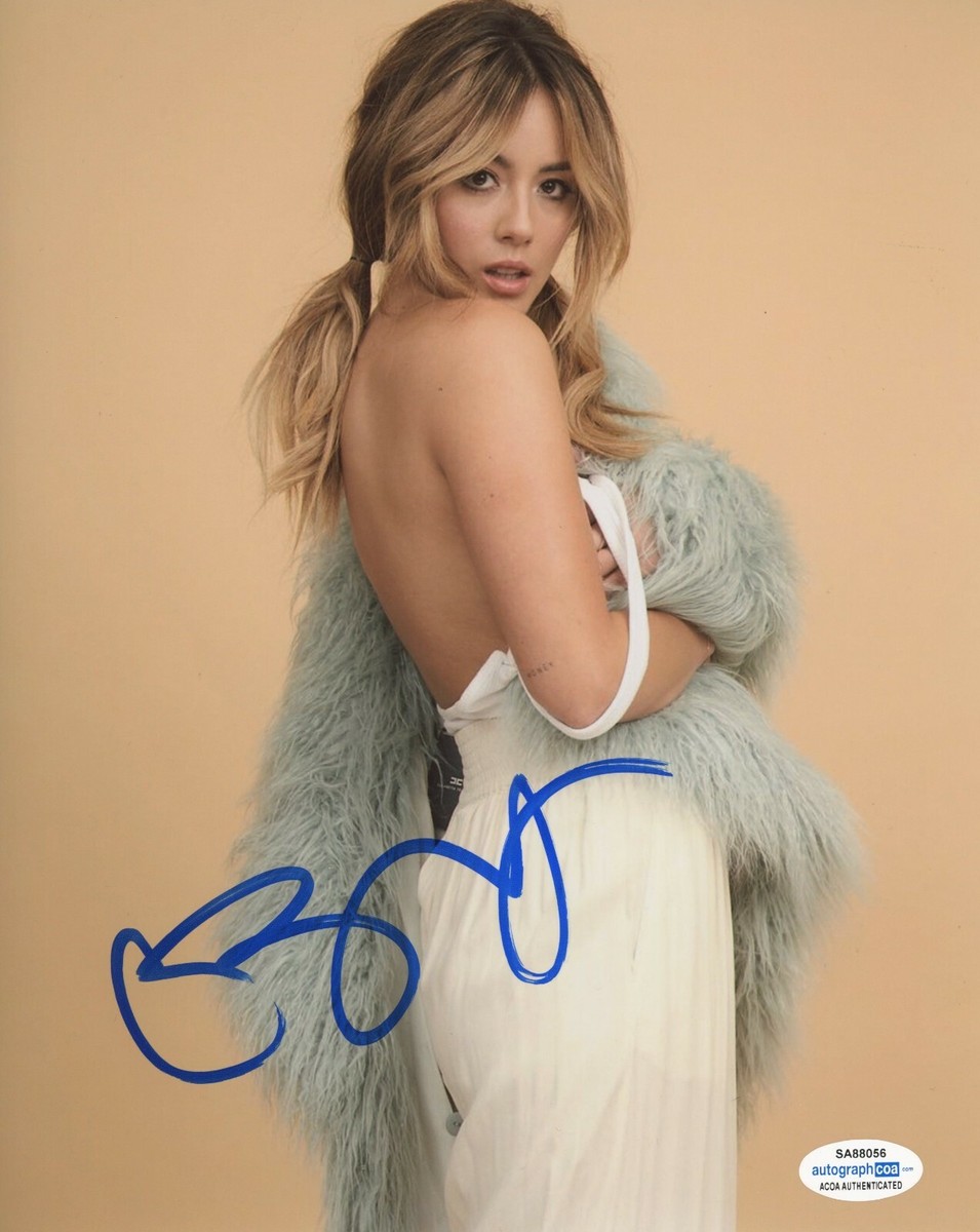 Chloe Bennet Agents of Shield Autographed Signed 8x10 Photo ACOA