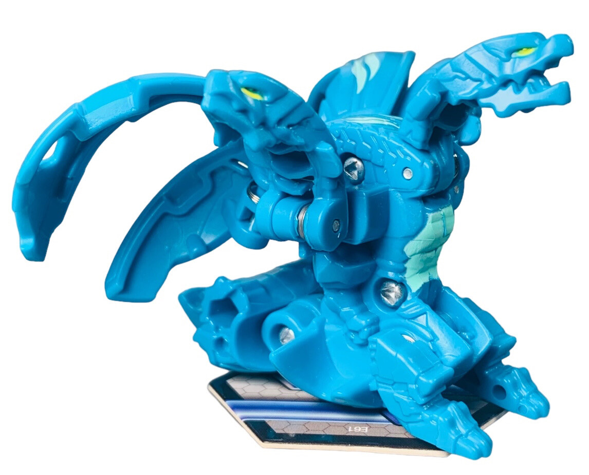 Bakugan Battle Brawlers Evolutions SpinMaster Blue Aquos Nillious