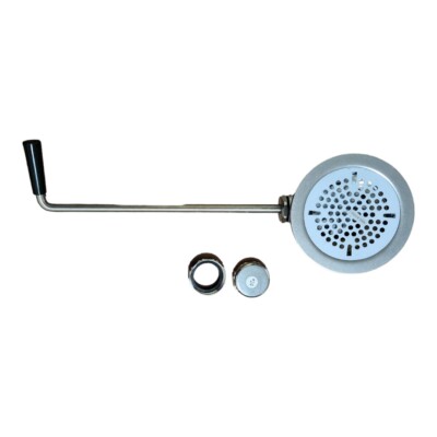 T&S B-3952 Rotary Waste Drain Valve with Twist Handle - 3 1/2'' Sink Opening