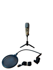 CAD U37 USB Large-Diaphragm Cardioid Condenser Recording Microphone Pop Filter