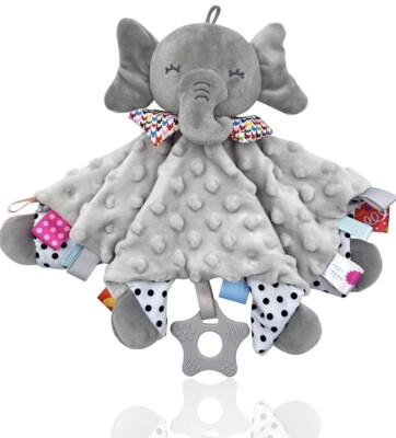 Baby Comforters Blanket for Newborn. Multiple features to entertain for hours.