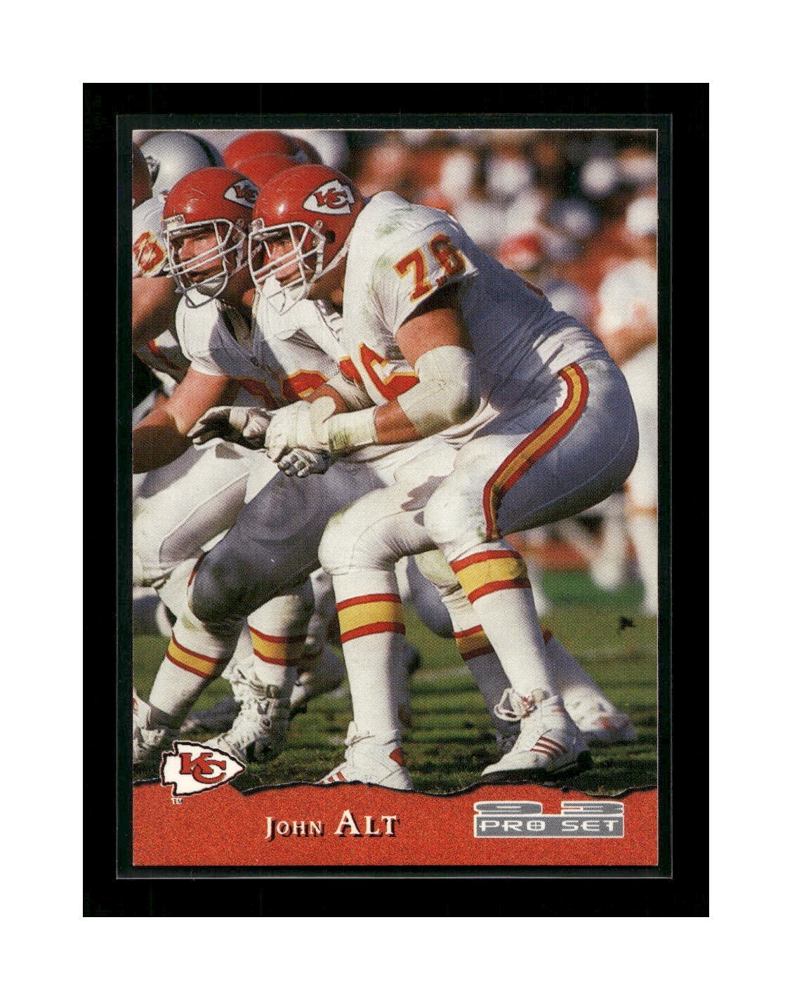 1993 Pro Set John Alt 197 Kansas City Chiefs FOOTBALL