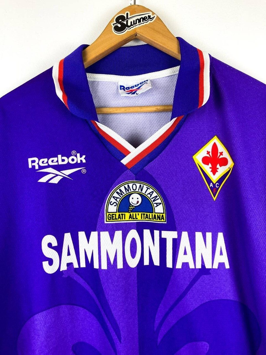 FIORENTINA 1996/1997 HOME FOOTBALL SHIRT CALCIO MAGLIA SOCCER