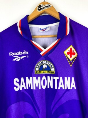 FIORENTINA 1996/1997 HOME FOOTBALL SHIRT CALCIO MAGLIA SOCCER