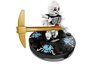 LEGO Ninjago 2115 Bonezai Skeleton Ninja Spinjitzu Spinner Figure
