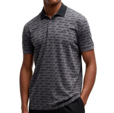 HUGO BOSS MENS POLO GRAY PADDY TAPE AO 50534269027