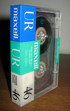 CASSETTA Audio MAXELL UR 46 Tape I Normal Position - Nuova Sigillata - Vintage