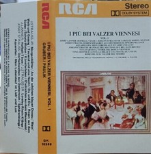 Johann Strauss Jr.  - Josef Lanner ‎– I Più Bei Valzer Viennesi (Cassette)