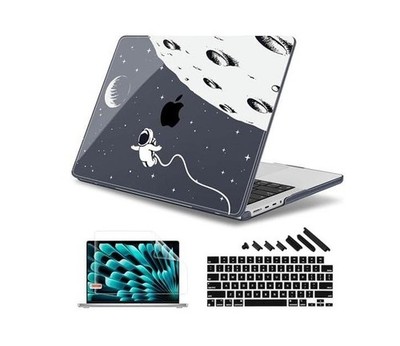 MacBook Pro 14 Case A2442 A2779 M1 M5 Hard Shell w/ Keyboard Cover Astronaut