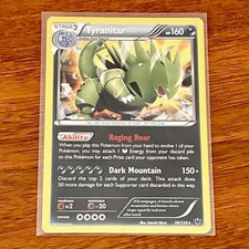Tyranitar 56/124 Holo Rare Fates Collide Pokemon