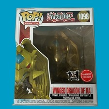 Funko Pop Vinyl Yu-Gi-Oh - Winged Dragon of Ra GameStop 1098 With Protector