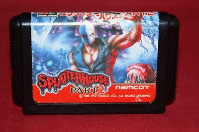 Splatterhouse 2 (Sega Mega Drive, Japan, 1992) Authentic Game Cartridge