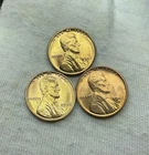 1942 PDS LINCOLN CENTS BU RD UNCIRCULATED WHEAT PENNIES O459