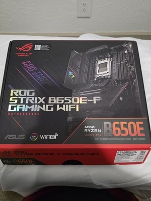ASUS ROG Strix B650E-F Gaming Motherboard WiFi, AM5, ATX, DDR5, AMD