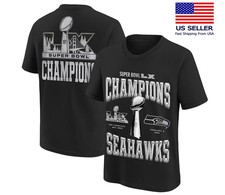 HOT  Seatle Seahawks Bowl LX Champions Locker Room reprint T-Shirt, FAST SHIP
