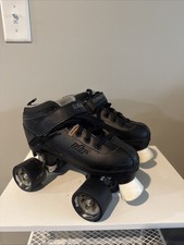 Roller Derby STR Seven Men's Roller Skates Black Size 6 MPN 5070-8329 See below