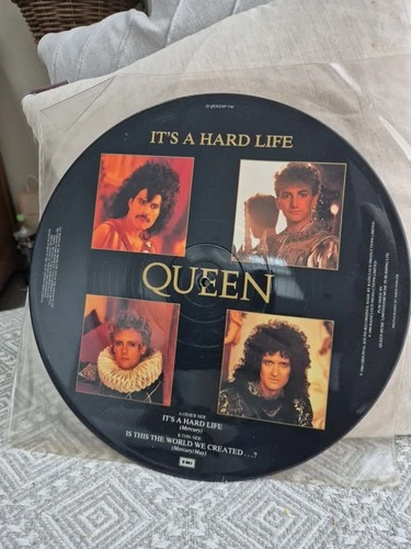QUEEN It's A Hard Life 1984 UK 12" Picture Disc Maxi-Single 12 QUEENP 4 NM