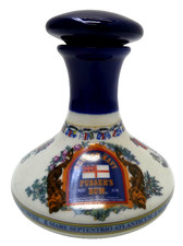 VINTAGE BRITISH NAVY PUSSARS RUM POTTERY MINI SHIPS DECANTER BOTTLE LORD NELSON