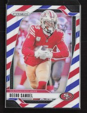 2024 Panini Prizm Red White and Blue #252 Deebo Samuel San Francisco 49ers