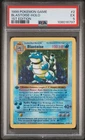 1999 Pokemon Game Blastoise Holo 2/102 1st Edition PSA 5 Card