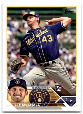 2023 Topps Ethan Small Rookie Milwaukee Brewers #87