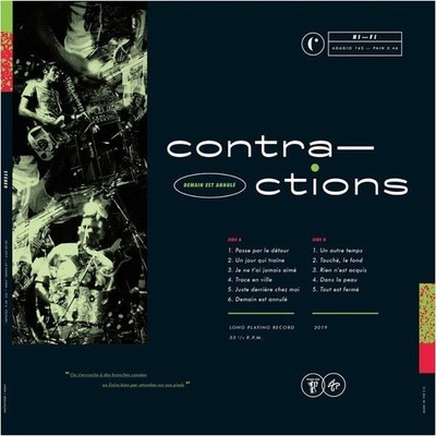 Contractions Demain Est Annule (Vinyl)
