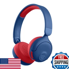 JLab JBuddies ANC Kids Headphones: Wireless/Wired, Active Noise Cancelling, Blue