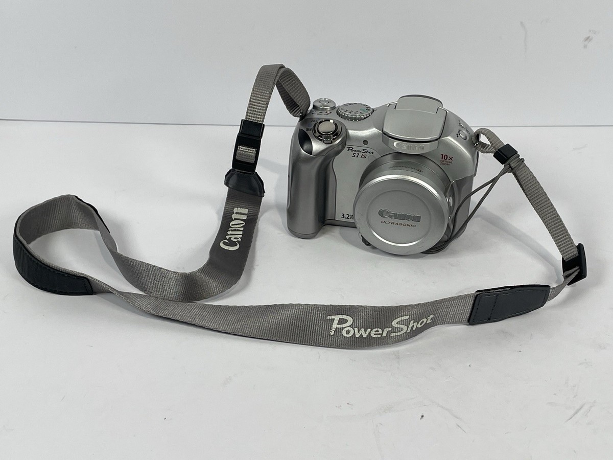 Canon PowerShot S1 IS 3.2MP Digital Camera - Silver 8714574928029