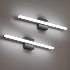 Bathroom Light Fixtures Black Vanity Lights Bar 24 Inch 14w Bathroom Lights Over